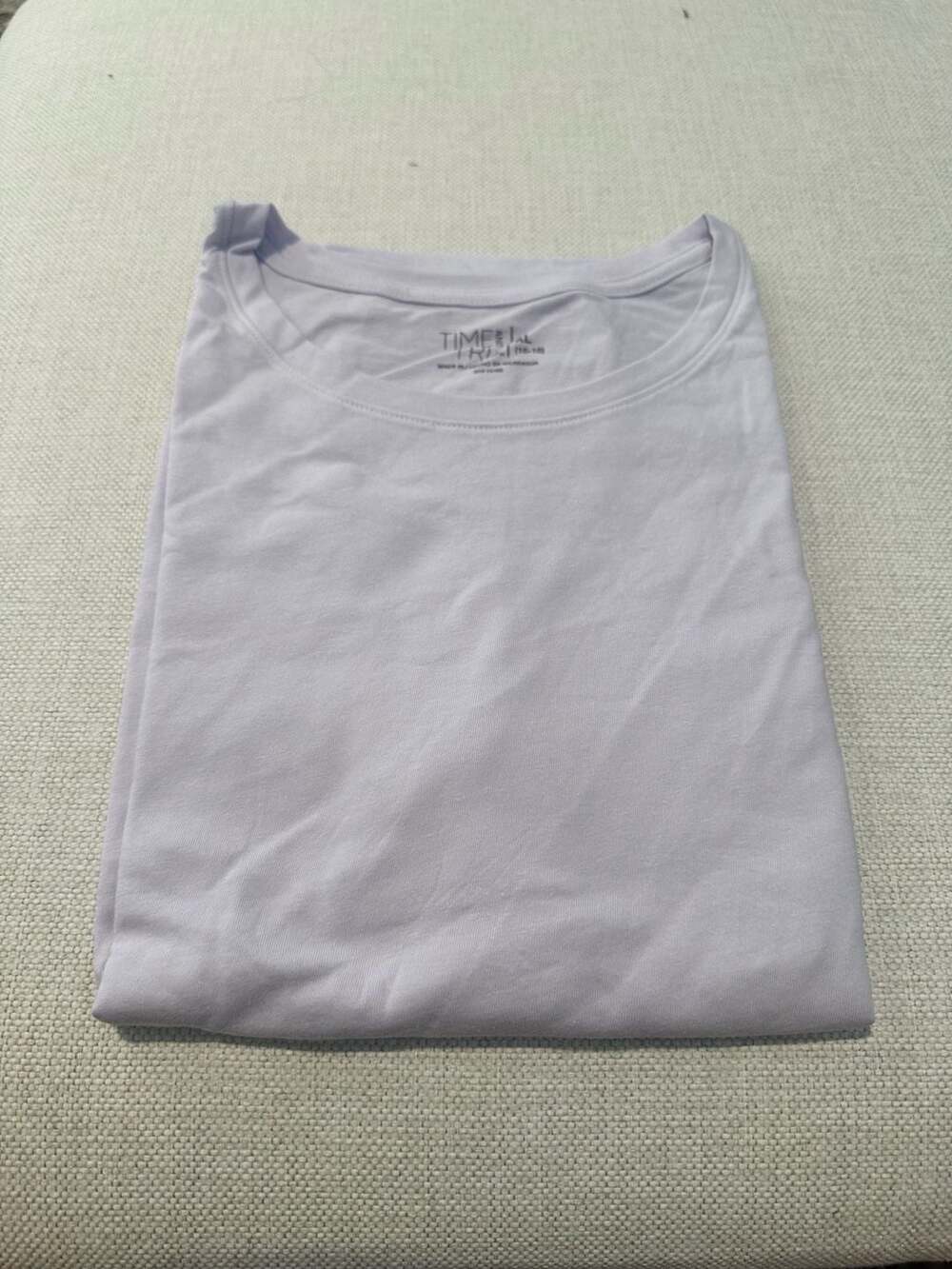 4x bundle Time and Tru Women's Long Sleeve Core Crew Tee (4 shirts)